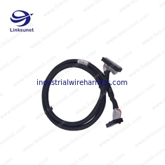 China UL2651-28AWG 1.27mm schwarzer runder Flachkabelkabelstrang PVCs fournisseur