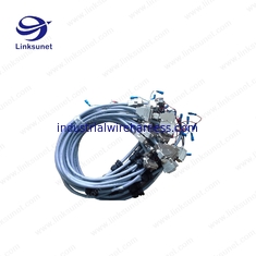 China Amphenol LCC17 D - VOR-Buchsen 3W3 und PVC graues 2.5mm2 verkabeln lötenden Kabelstrang fournisseur