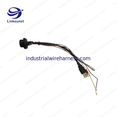 China Reihenverbindungsstücke Schwarzen USB2.0 Chogori LED und natürliche Verbindungsstücke 10p jst xh Reihe, die Kabelstrang löten fournisseur