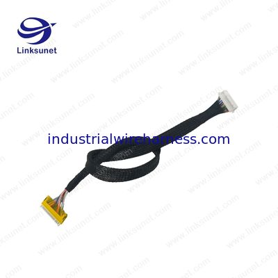 HRS DF14 1.25mm beige 2 - 20 connectors LVDS wiring harness