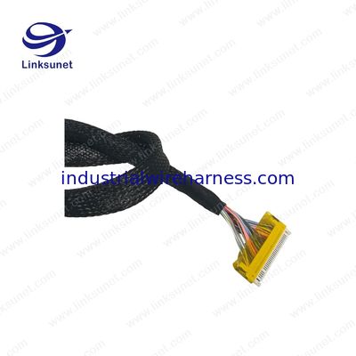HRS DF14 1.25mm beige 2 - 20 connectors LVDS wiring harness