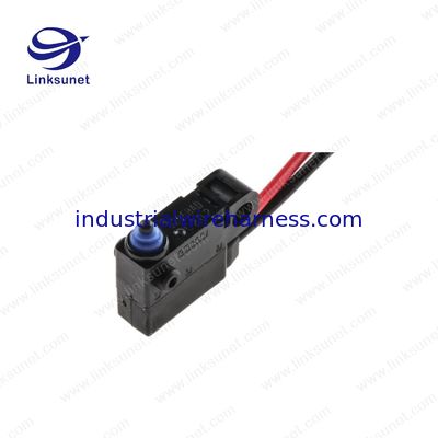 D2HW - C202MR SPST - NC PA6 black and red / black cable custom Wiring Harness