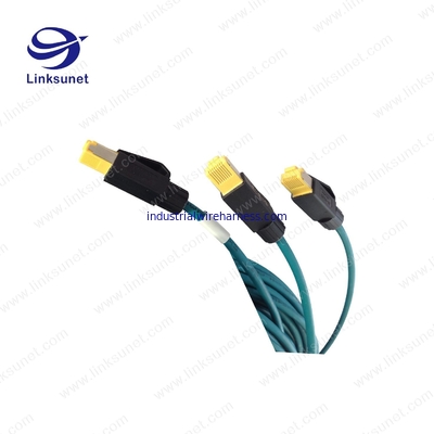CAT5E / CAT6 26AWG  Industrial Ethernet cable wire harness