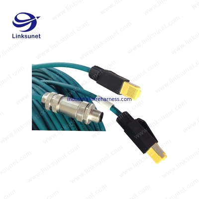 CAT5E / CAT6 26AWG  Industrial Ethernet cable wire harness