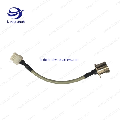  9pin add 5557series natural 4.20mm Female connectors LIYCY 26 - 28awg PA6 wiring harness